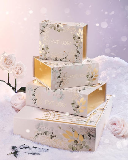 EVE LOM Award-Winning Holiday Skincare Set with 6 EVE LOM Products - Complete Skin Care Collection for Glowing All-Year Complexion