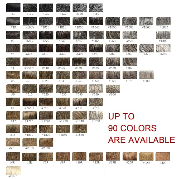 FACE MIRACLE Toupee for Men French Lace Hairpiece Human Hair Replacement System Skin PU Mens Toupee Hair Wigs for Man V-Looped Front Hair Prosthesis 8"X10" #450 4# MEDIUM BROWN WITH 50% SYNTHETIC GREY