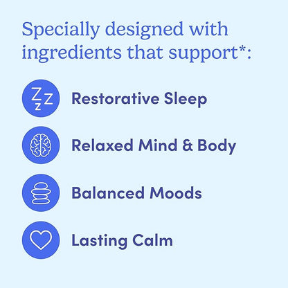 First Day Women’s Nighttime Reset Calming Magnesium Gummies – Sleep Aid Supports Peaceful Rest, Balanced Mood & Energy – Supplement with Magnesium Citrate, L-Theanine & No Melatonin – 60-Day Supply