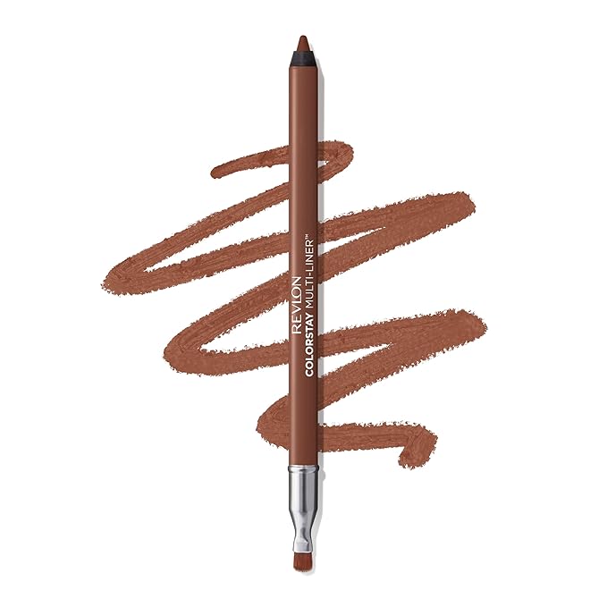 Revlon ColorStay Multi-Liner, Creamy Formula, Multiuse For Lips, Eyes & Face, Stocking Stuffer for Women, 006 Dynamic Doer