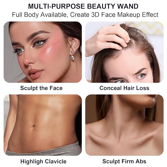 Lezero 3Pcs Contour Stick Makeup Kit, Shades with Highlighter, Blush and Bronzer Stick for Sculpt the Face and All Skin Type, Long Lasting, Smooth, Dewy & Matte Finish, MEDIUM TAN