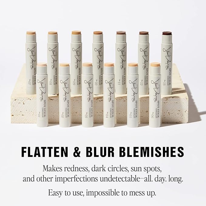 Jillian Dempsey Spot Stick Concealer | Easy Blending Matte Concealer for Blemishes & Uneven Skin Tones | Shade No. 08: Medium with Warm Undertones