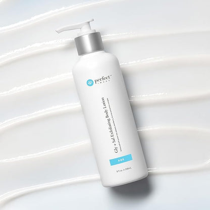 Perfect Image Gly + Sal Exfoliating Body Lotion, 8% Glycolic Acid and 2% Salicylic Acid Lotion Enhanced with Green Tea, Papaya, Bearberry, Licorice and Amino Complex