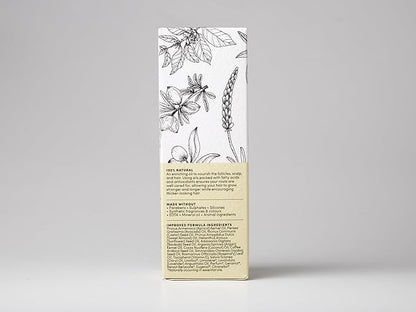 Forest & Shore Hair Growth Oil, 100% Natural, with Caffeine, Biotin, Castor , Argan & Rosemary, Effective Serum for Damaged Hair