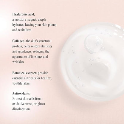 Wilma Schumann Collagen Hydrating Serum, Face Serum, Collagen for Women, 1oz