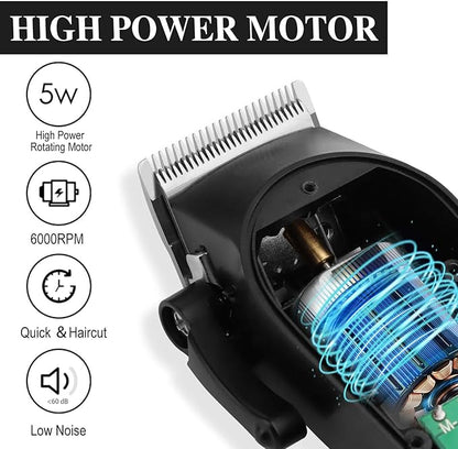 WAIKIL Hair Clippers Professional Cordless for Men, Barber Clippers for Hair Cutting Kit,Rechargeable Haircut Machine for Family,Wireless LCD Display Hair Trimmers Set