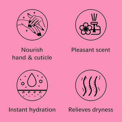 Cold Paraffin Wax Hand and Feet Nourishing Cream - No Heat Needed - Shea Butter Cuticle Care Balm - Vanila Scent - at Home Spa Results Without Melting Kits