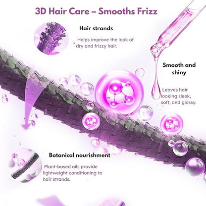 Hair Oil Capsules for Damaged Hair – Deep Repair & Nourishment – Lightweight Leave-In Treatment for Dry, Frizzy, Color-Treated Hair – 50 Capsules (50 Capsules)