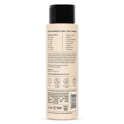 Odele Volumizing Sulfate-Free Conditioner, Adds Moisture, Shine, and Fullness for Straight or Wavy Hair Types, 13 Fl Oz
