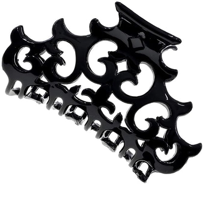 Camila Paris CP2903 French Hair Clip for Women, Girls Black Hair Claw Clips Jaw Fashion Durable and Styling Hair Accessories for Women, Strong Hold No Slip Grip, Made in France