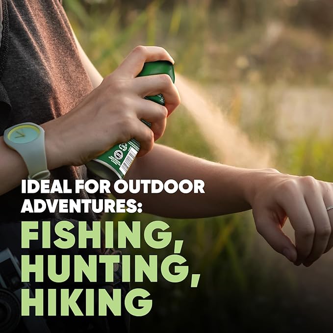 OFF! Deep Woods Insect Repellent Aerosol, Dry, Non-Greasy Formula, Bug Spray with Long Lasting Protection from Mosquitoes and Ticks, 4 Oz, 4 Count