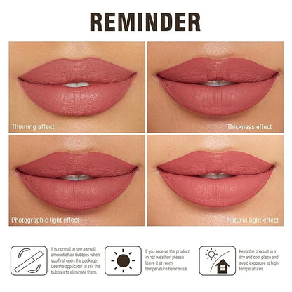 Dark Brown Lipstick Long Lasting Lipsticks for Women Pigmented Smudgeproof Transferproof Vegan Cruelty Free Lip Makeup, A50 My Dream