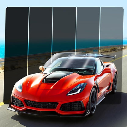 5% VLT Ceramic Car Window Tint Film (24In x100Ft), 99% UV & 96% IRR Blocks, 5-Layer Automotive Tints for Privacy Sun & Glare Protection Heat Blocking Scratch Resistant