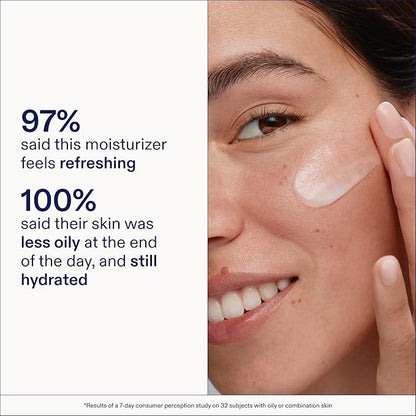 Skinfix Barrier Balancing Water Cream - 1.7 oz - Weightless Moisturizer with Hyaluronic Acid & Niacinamide - Combo + Oily Skin - Acne-Safe, Non-Comedogenic, Fragrance Free, Vegan, Cruelty Free