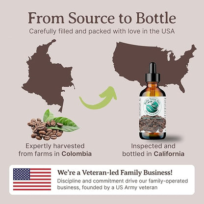 Bella Terra Oils Premium Roasted Coffee Bean Oil – 1 gallon, Carrier Oil, Aromatic, Antioxidant-Rich, for Skin & Hair Care