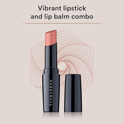EVAGARDEN Pleasure Lipstick - Moisturizes and Nourishes - Protects with SPF - Soft Application Spreads Easily and Provides Smoothness - Gives Volume Effect and Bright Color - 661 Canyon Clay - 0.1 oz