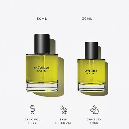 Lavender Latte Perfume Oil Inspired by G0ddess B Real | Long Lasting Perfume Oil for Women and Men (Unisex) - 50ml with 30ml Lavender Latte (Pack of 2)
