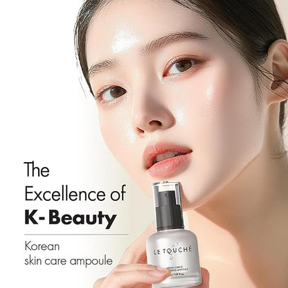 Novus Ordo, NAD+ Ingredients, Revolutionary Korean Skincare Solution, Revitalizing Ampoule serum, NAD healthy aging, Elastic, Moisturing and Glowing Skin, Authentic K-beauty, 1.01 fl oz