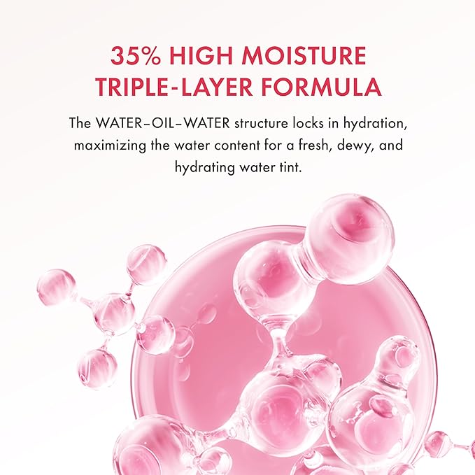 Amuse SEOUL Daisy Flower Dew Tint 12 SUNDAY | 35% High-moisture Water Tint, Long-lasting, Vitamin E Acetate, Moisturizing, No Peel Off, Lip Treatment, Non Sticky, Korean Lip Tint for Dry Lips