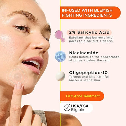 ZitSticka Extra Strength Killa Acne Patches for Face - World's Most Potent Pimple Patch with Fast-Acting Microdarts - Starts Working within 2 Hours for Deep, Early-Stage Zits & Blemish - 4 Count