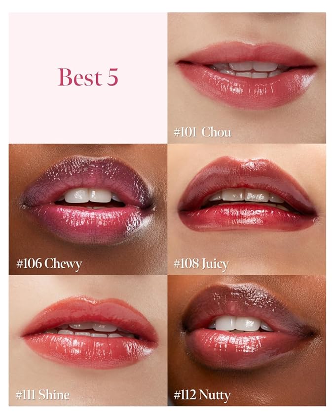 CORLAHAZE Glow Lock Jelly Tint #103 4g, Hydrating Jelly Glow Lip Stain, Glass-Like Shine Lip Gloss, Long-Lasting Color, Moisturizing Lip Enhancer, Collectible Lock-Shaped Design, Korean Makeup