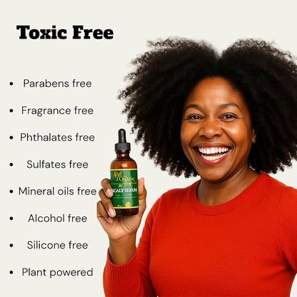 J'Organic Solutions Growth-Plus Scalp Nourishing Oil (4 Oz)