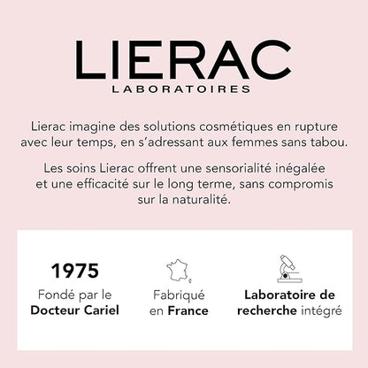 Lierac The Silky Face Cream - Age Defying, Wrinkle-Minimizing Face Moisturizer Cream for Woman, Fine Lines, Hydrating, Tightens & Smooths Skin with Niacinamide & Hyaluronic Acid, Sensitive Skin - 50ml