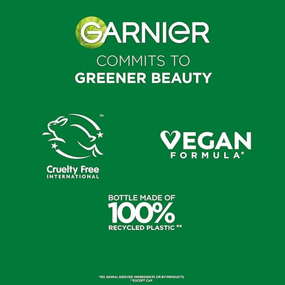 Garnier Fructis Sleek & Shine Shampoo, Conditioner + Anti-Frizz Serum Set for Frizzy, Dry Hair, Argan Oil (3 Items), 1 Kit (Packaging May Vary)