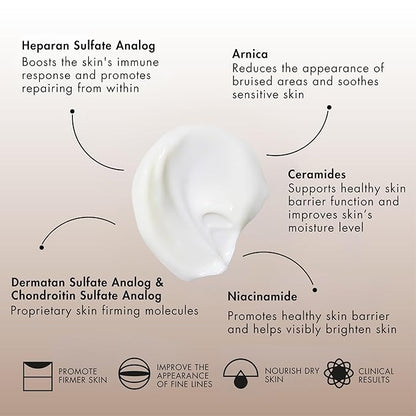 Senté Dermal Repair Body Cream | Restore Skin's Barrier | Soothes Sensitive Skin | Promotes New Collagen Production for Firmer Skin | 6 Fl Oz