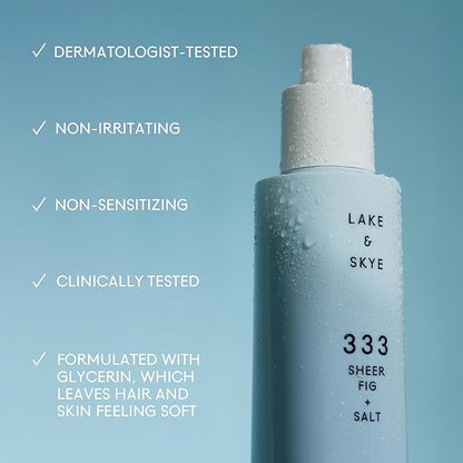 Lake & Skye 333 Sheer Fig + Salt Hair & Body Mist