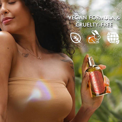 CLESH Body Spray for Women, Fragrance Mist, Nightfall Rose, 120ml/4.2 fl oz