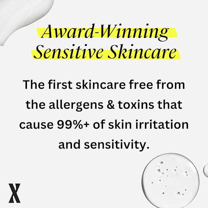 Untoxicated Face Wash - Gentle & Hydrating Face Cleanser for Sensitive Skin - Ceramides, Hyaluronic Acid & Glycerin - No Common Irritants - Non-Foaming - Soap Free - Fragrance Free - 7 Ounce