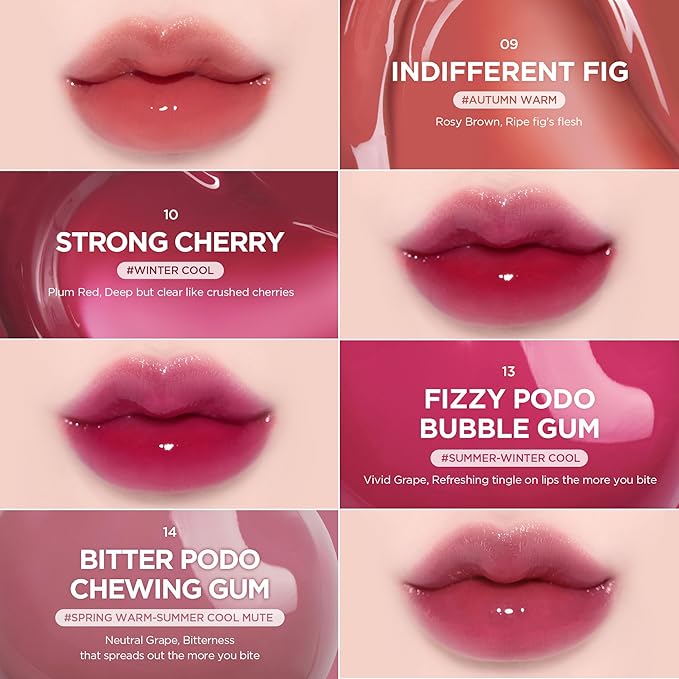 lilybyred Bloody Liar Coating Tint | Korean Glossy Lip Stain, Vivid & Juicy Color, Syrupy Shine, Moisturizing, Long-Lasting & Smudge-Proof, Non-Sticky, Lightweight, 0.14 oz. (20 Something Cherry)