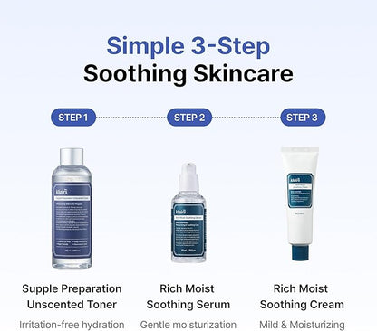 [KLAIRS] Supple Preparation Unscented Toner 6.08 fl oz, Lightweight, Essential Oil-Free, Alcohol Free, Packaging Changed