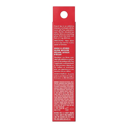 e.l.f. Jelly Pop Glow Reviver Lip Oil, Limited Edition Nourishing Formula Creates A Sheer, Ultra-Glossy Finish, Non-Sticky Feel, Vegan & Cruelty-Free