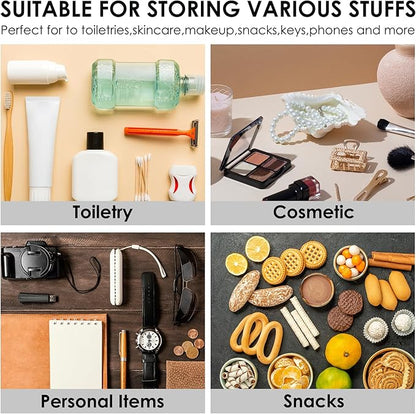 Bardic Basketball Texture Ball Portable Travel Toiletry Bag, Sport Kindle Dopp Kit Cosmetic Organizer Makeup Bag Shower Shaving Bag for Men Women