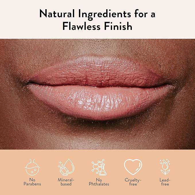 Juwel Cosmetics Liquid Lipstick for Women, High Pigment Long Lasting Lipstick, Lightweight Creamy Finish, Transfer-Proof Mineral-Based Nourishing Formula, Cruelty-Free & Lead-Free Lip Color, Bella