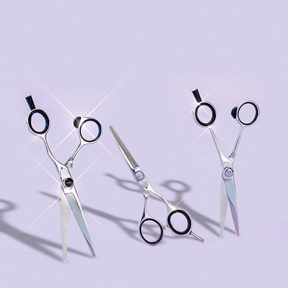 Cricket S3 Premium Series 500 Professional Hair Cutting Shears - High-Performance Swedish Steel, Convex Edge Blades, Adjustable Tension Knob - Durable, Precision Styling Scissors – 5 Inch