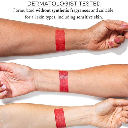 BOOM! by Cindy Joseph Boom Stick Parisian Red: 3-in-1 Cream Blush Stick for Eyes, Lips & Cheek, Long-Wearing Blendable & Building Color Vegan Lipstick Pen for All Skin