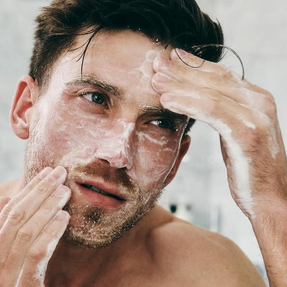 Brickell Men's Acne Face Wash for Men, Natural and Organic Men's Acne Face Wash to Cleanse Skin and Eliminate Acne, Clears Breakouts, 2% Salicylic Acid, 6 Ounces