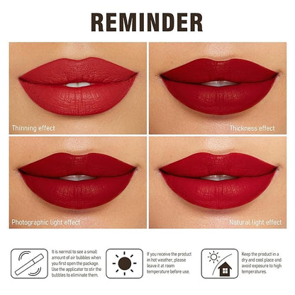 MAKI YIKA Green Lipstick for Women Color Stay Long Lasting Lipsticks, No Smudge Matte Liquid Lipstick Transferproof Cruelty-Free Lip Color, FORBIDDEN FOREST