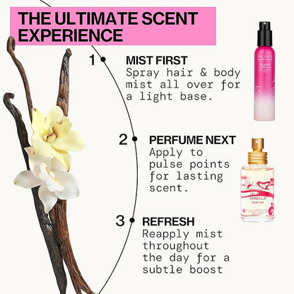 Pacifica Island Vanilla Perfume – Clean Vanilla Fragrance for Women - Warm Tropical Aroma - Long-Lasting Clean Beauty Non Toxic Scent, Vegan & Cruelty-Free, 1 oz Travel-Friendly Spray
