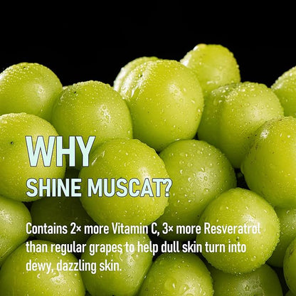 Dazzling Radiant Cleansing Pack to Foam – 3-in-1 Wash-Off Mask & Exfoliator & Cleanser w/Fresh Grape Extract & Niacinamide – Vitamin C and Resveratrol for Dry, Dull Skin (3.38 fl oz)