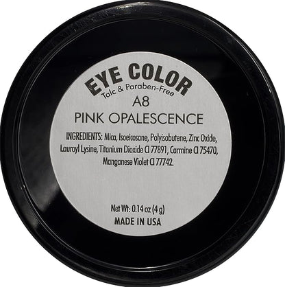 Purple Pink Opalescence Shimmering Mauve Opaque Pressed Powder Single Eyeshadow; Talc, Paraben & Cruelty Free
