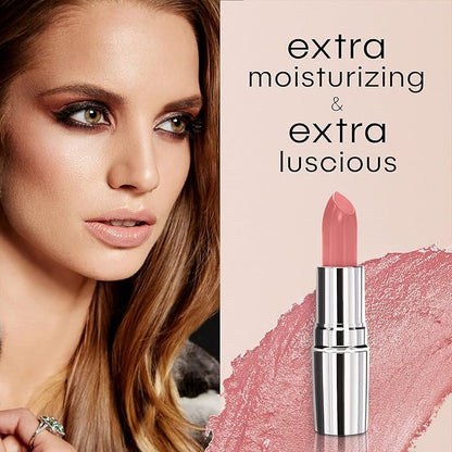 Nude Envie - Lipstick - Creamy & Long-Lasting Finish - Velvety Texture & Easy Application - Luxury Hydration - With Shea Butter, Vitamin E & Jojoba Oil - Vegan, Paraben-Free & Cruelty-Free - Mesmerize