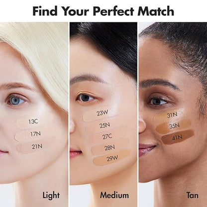 AGE20'S Signature Essence Pact SPF 50+ | Pack of 2 | 13 Ivory | Cream Foundation, Dewy Finish, Natural Coverage | Korean Cushion Foundation