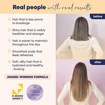 Moerie Mineral Shampoo and Conditioner Plus Hair Growth Spray Set – Ultimate Hair Care Pack – For Longer, Thicker, Fuller Hair - Volumizing Hair Care Products – Paraben & Silicone Free - 3 Products