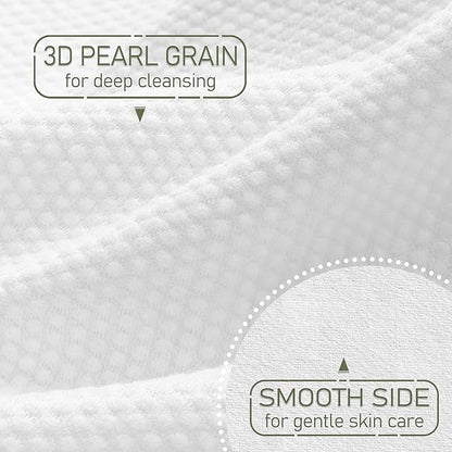 Disposable Face Towel Biodegradable Large Dry Face Wipes 240 Count/4 Box Extra Thick Soft Clean Facial Towels for Sensitive Skin, Makeup Removing, Facial Cleansing, Nursing, Travel, 10"×12"