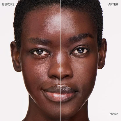 Ogee Complexion Perfecting Liquid Foundation - Lightweight Tinted Moisturizer For Face (Acacia 12.25C - Deep, Red Undertones) - with Vitamin C & Jojoba Oil - Certified Organic & Made in USA