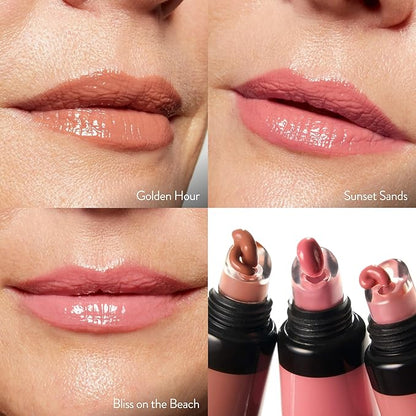 LAURA GELLER NEW YORK x Bliss Shine-n-Shield Lip Balm SPF 15, Bliss on the Beach - Nourishes, Hydrates & Protects Lips